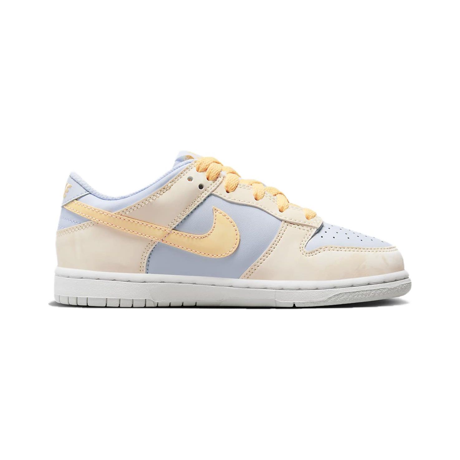Детские кроссовки Nike Dunk Low PS Melon Tint Cream Pale-Ivory Football-Grey FB9108-100 28 — фото 2
