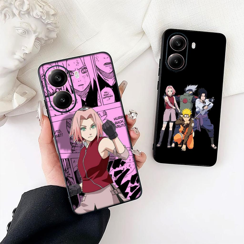 Haruno Sakura Sasuke Narutos Kakashi Cover for Samsung Galaxy A06 A05 A14 A50 A51 A52 A12 A13 A23 A70 A07 A25 A26 A72 A56 Case