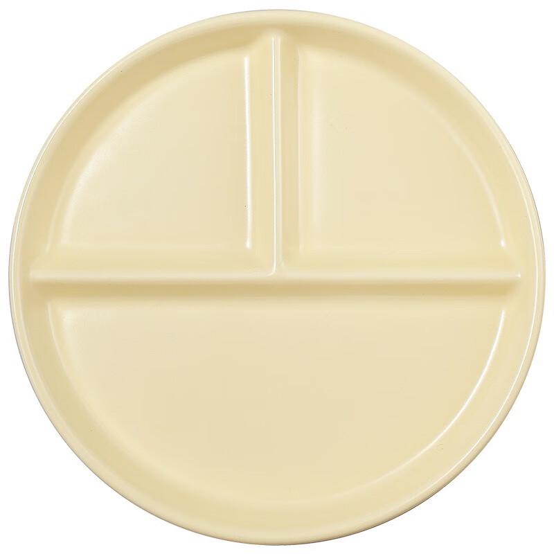 Chang Baosen Ceramic 3-Compartment Divided Dinner Plate