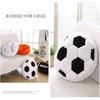 17.7 Inch Football Throw Pillow Soft Stuffed Cushion Sports Toy Pillow Soft Durable Sports Toy for Sofa Room Decoration and Kids Boy Girls Children