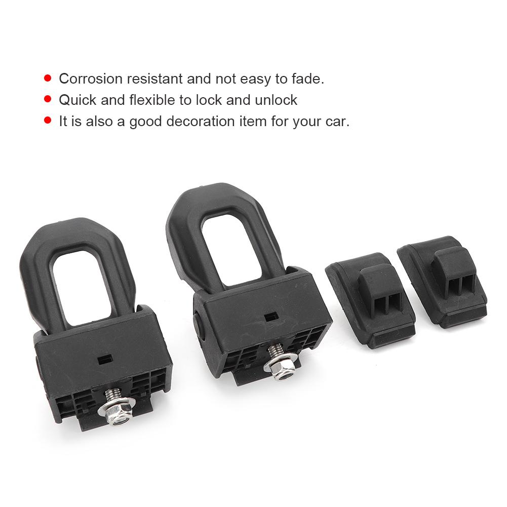 Car Hood Lock Catch Bracket Latches Buckle Fit for Jeep Wrangler JK JL 2007 2018