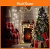Weihnachts Kamin Hintergrundbanner mit Polyesterstoff für Feiertags-Partydeko