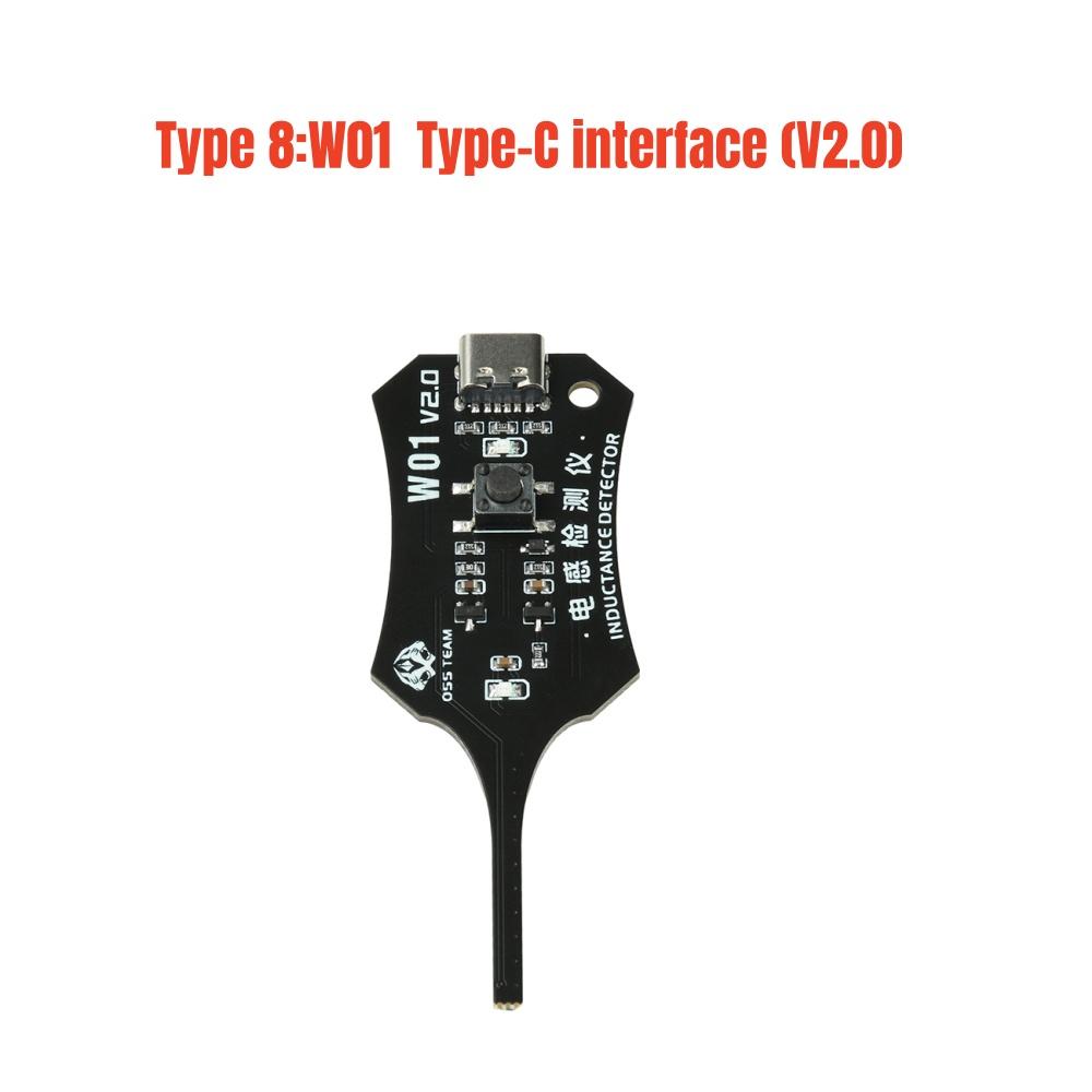 M093/XA5/T005/W01/DT-001 Inductance induction meter mainboard coil tester Electromagnetic Quick electronics repair tool