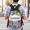 Zaini Evangelion Zainetto mochila Lavoro Grande Capacità Rucksack