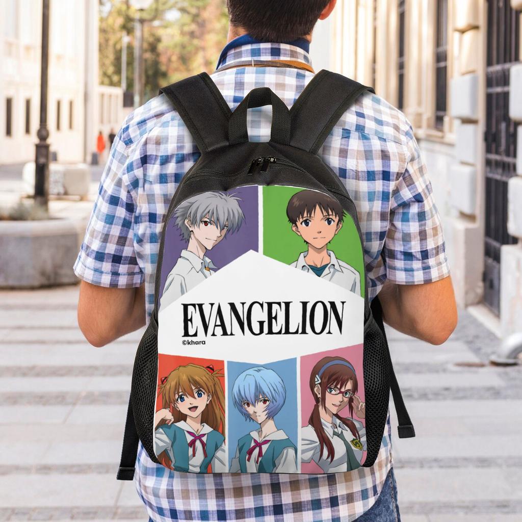 Zaini Evangelion Zainetto mochila Lavoro Grande Capacità Rucksack