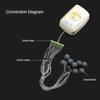 High Power Fish Tank Oxygen Air Pump Aquarium AC/DC Dual Purpose Aerator Pump Aquaculture Silent Oxygenator