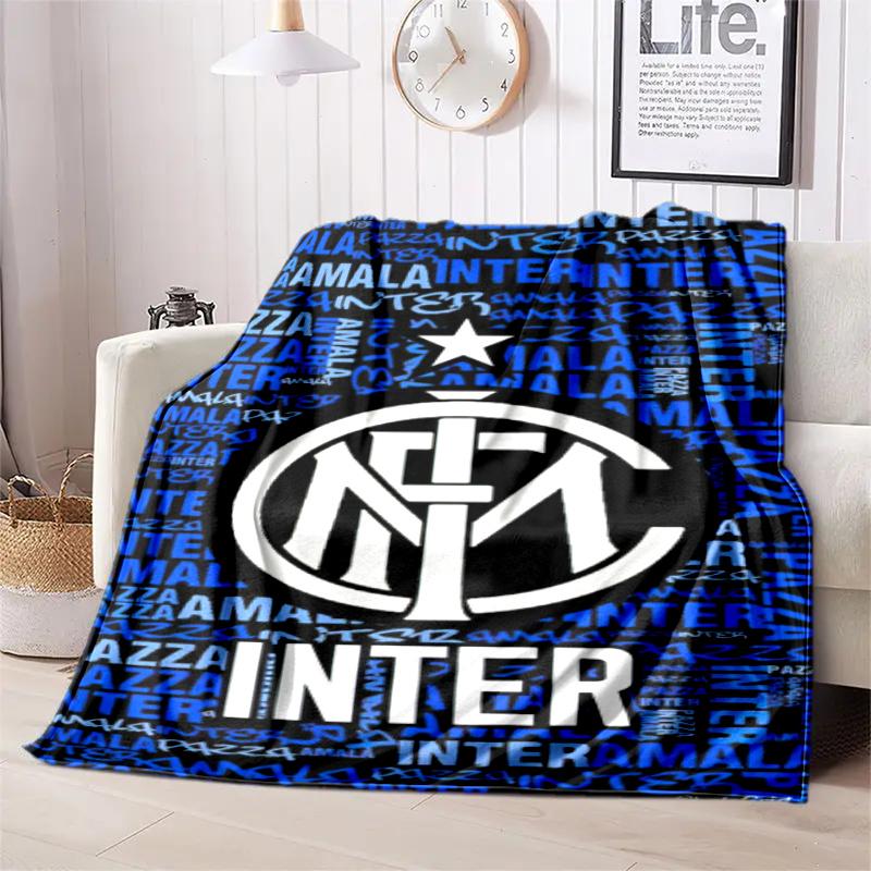 Famous F.C. Internazionale Milano football player Lautaro Martínez blanket Soft four season home bed office travel outdoor warm blanket L10