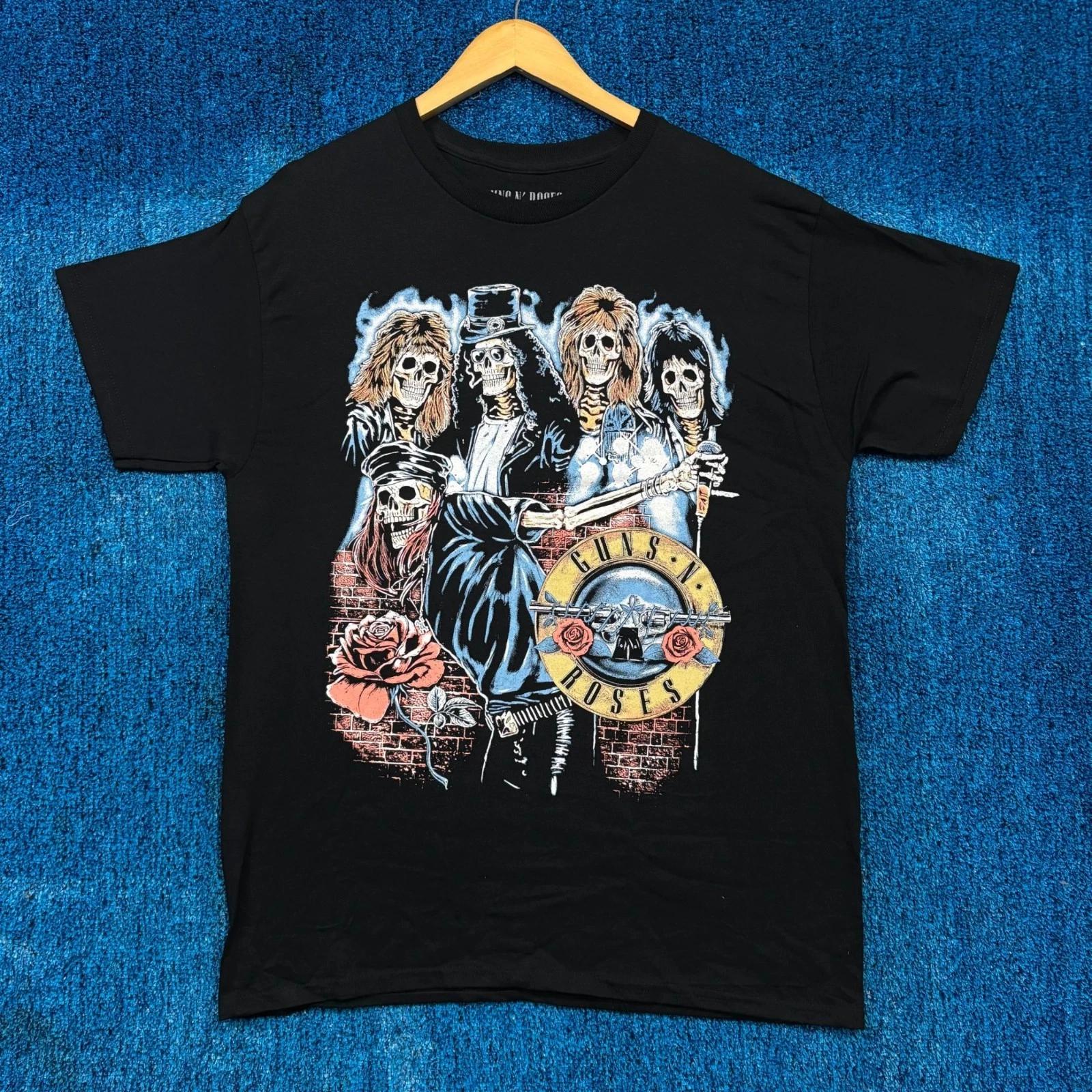 Guns N Roses Appetite for Destruction Tour Stops Band Tee L 4XL