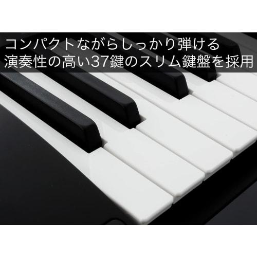 KORG RK-100S 2BK Translucent Black Battery-Powered Keytar Synthesizer Stage Keyboard