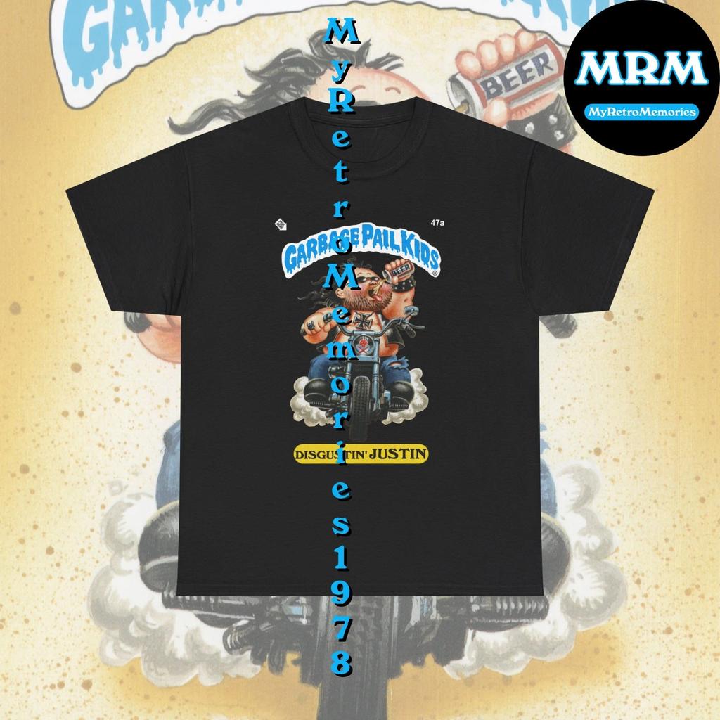 Garbage Pail Kids Disgustin' Justin or Vile Kyle Children's T-shirt S-L GPK Retro Tee