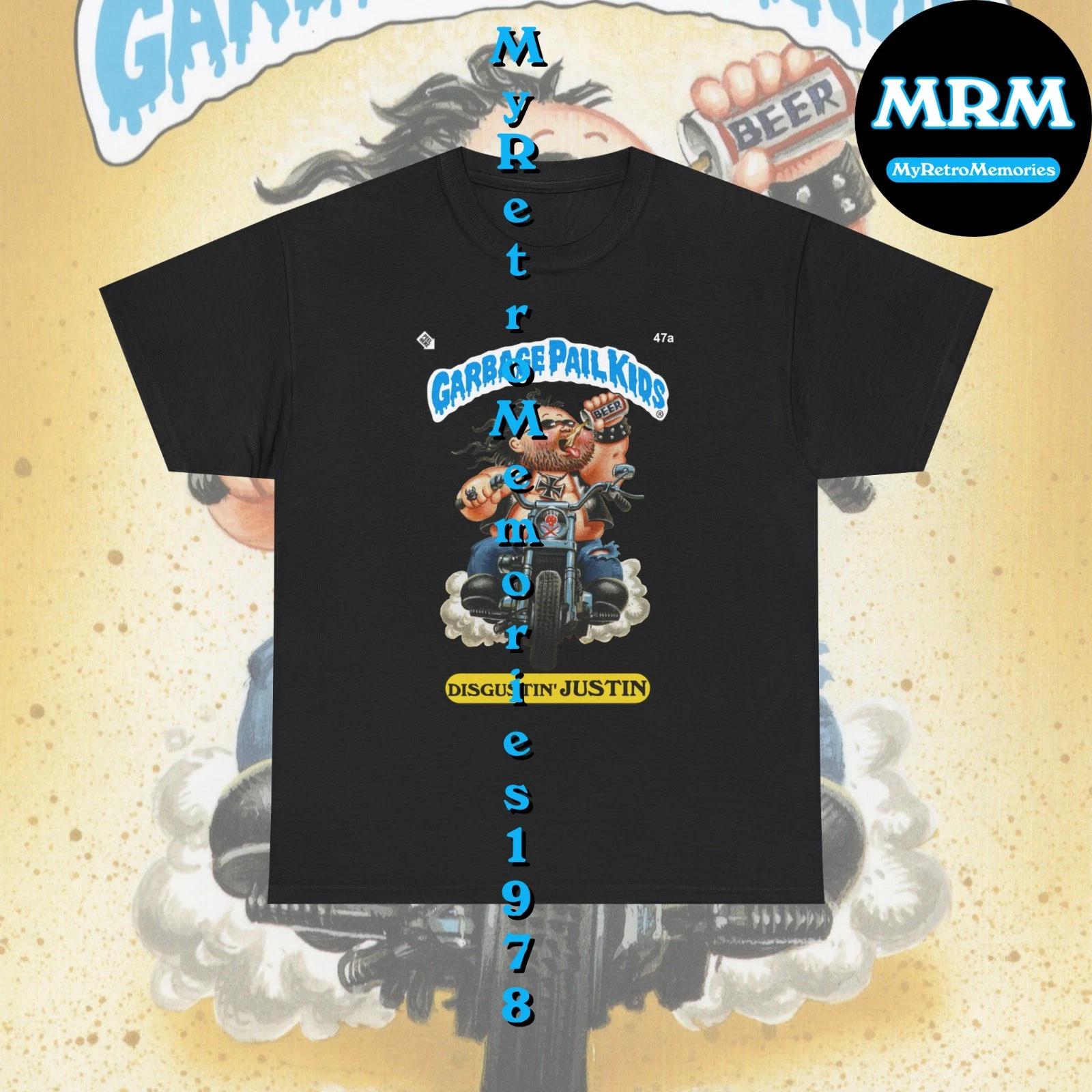 Garbage Pail Kids Disgustin Justin or Vile Kyle Children s T-shirt S-L GPK Retro Tee 110