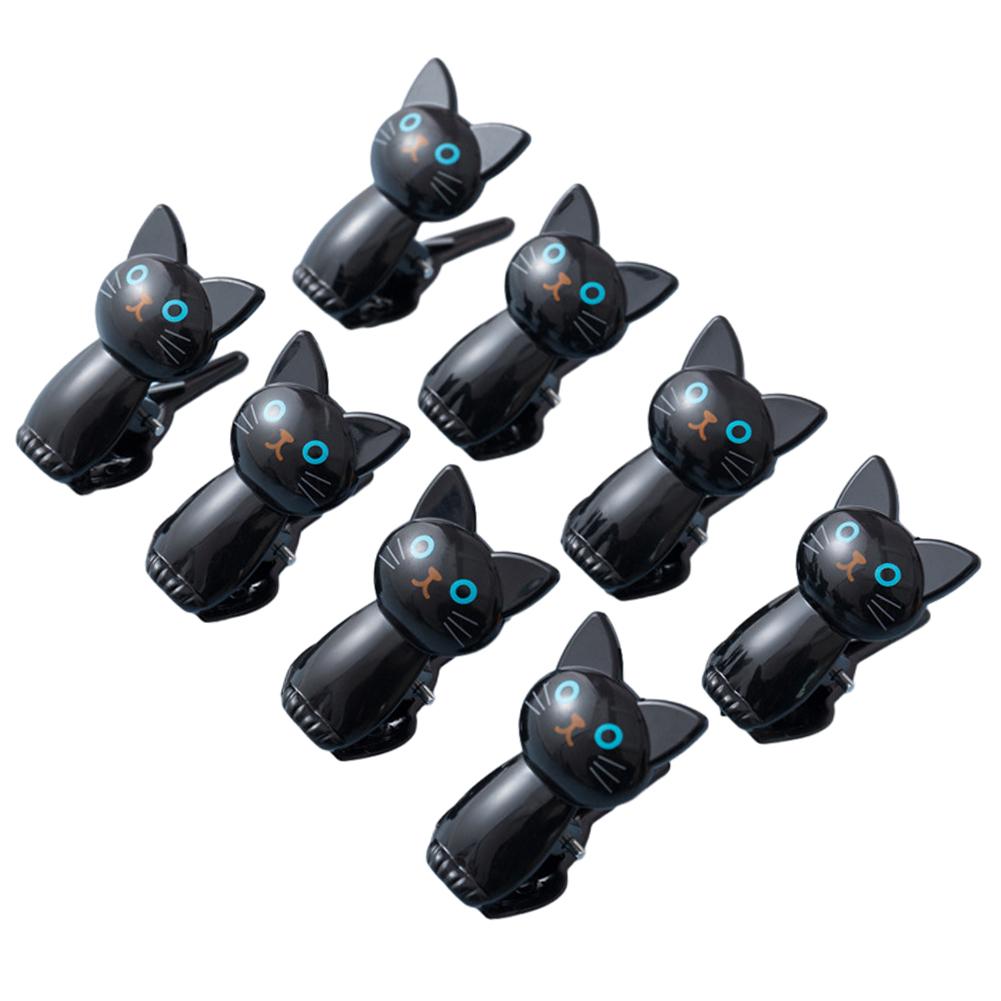 

8 шт. невидимых и надежных прищепок с дизайном бабочки для универсального использования, зажим для хранения пищевых пакетов, пружинный зажим, уплотнительный зажим