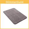 Water Thick Absorbent Microfibre Bath Mat Washable Non Slip Plush Bath Mats