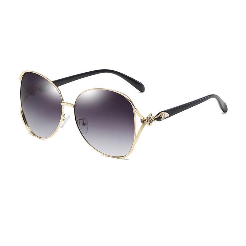 Junbie Polarisierte Sonnenbrille mit Fuchs-Kopf für Damen