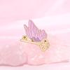Colorful Cartoon Trendy Brooch With Winged Magic Bottle Shape Versatile And Accessory Unique