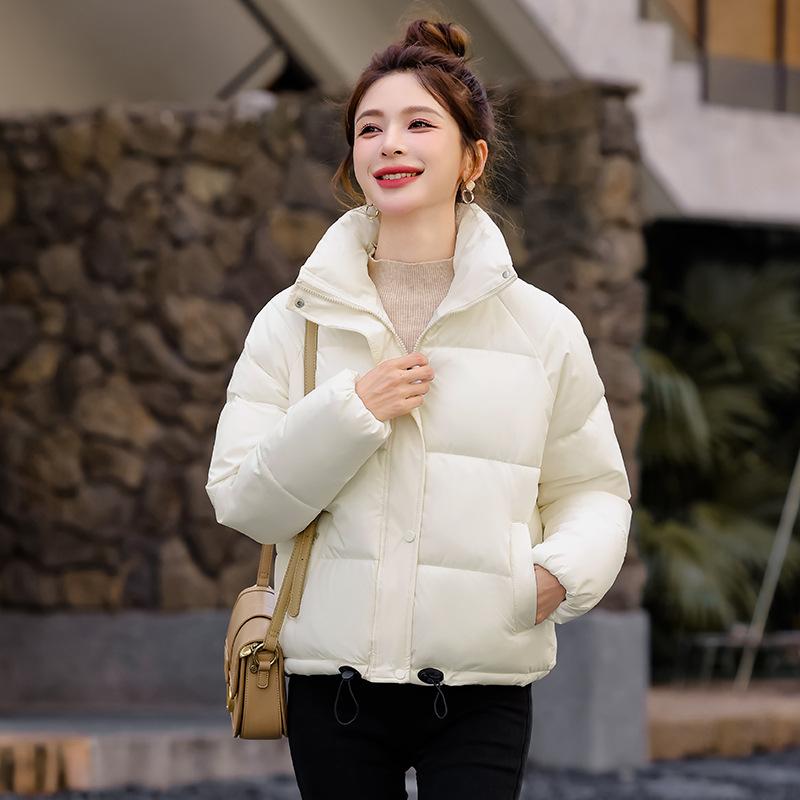 Abbigliamento in Cotone Morbido Taglie Forti per Donna Giacche Imbottite in Cotone Invernali Cappotti Invernali alla Moda da Donna Abbigliamento Spesso in Cotone da Donna Stile Corto