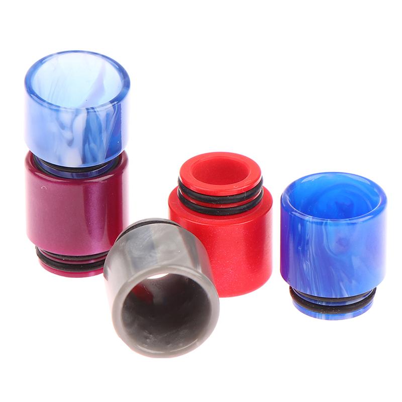 810 Drip Tips Resin 810 Wide Bore Drip Tips Replacement Standard Drip Tip Cover Connector For Ice Maker Coffee Mod Machine Favors