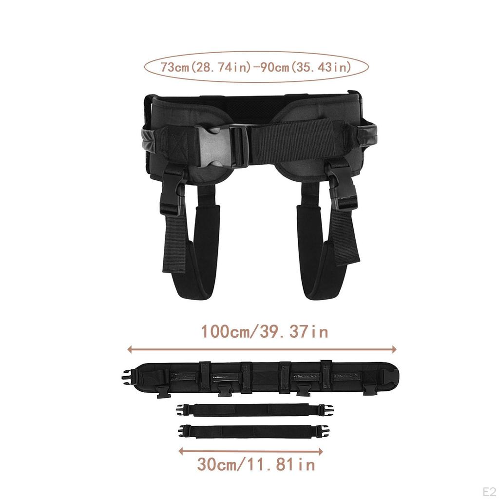 Gait Belt for Seniors Elderly with Handles Adjustable Assistance