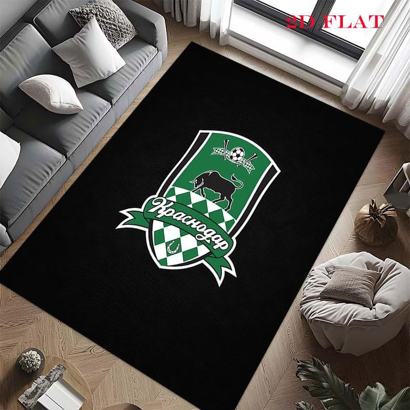 FC Krasnodar Glory Carpet Rug for Living Room Bedroom Home Sofa Decoration,Kids play Nonslip Floor Mat