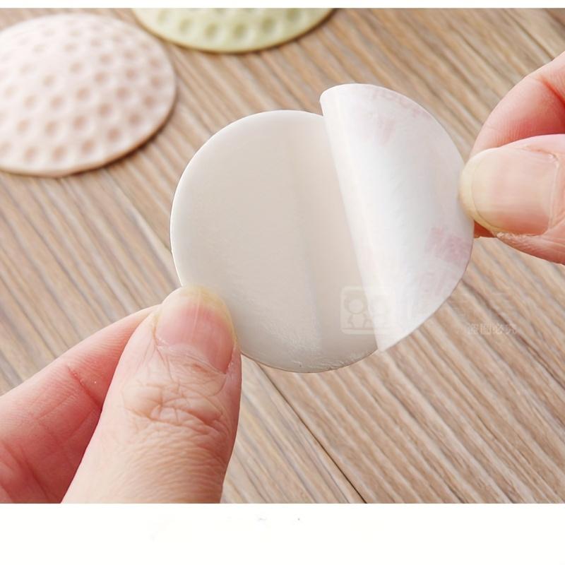 Silicone Wall Protector Pads, Thickened Door Handle Bumper Guards, Self-Adhesive Soundproof Anti-Collision Mats for Home Walls and Doors