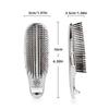 Second Generation Matte Golden Zeus Straight Hair Comb, Scalp Massager for Both Wet And Dry Use, Portable Hair Brush, Meridian Massage Comb