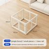 Acrylic Dog Fence Kennel Pet Indoor Isolation Dog Fence Safety Protection Anti-Jailbreak Large Dog Cage Pet House Products