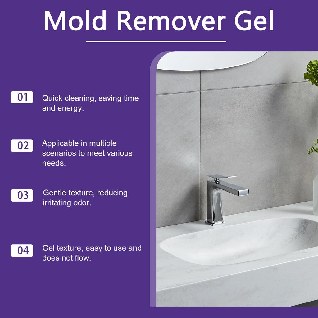 Off Cleaner Gel for Wall Sink Gap Tile Grout Floor Toilet Stain Remover 500ml