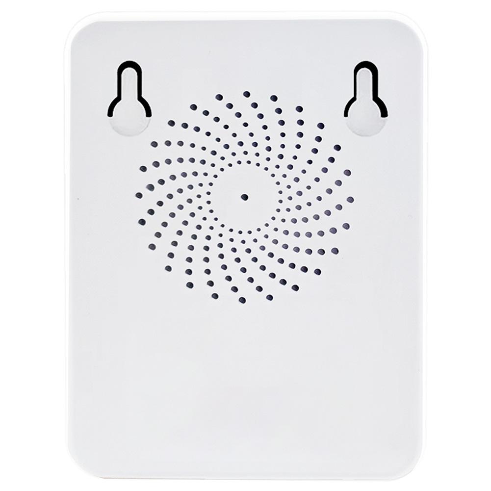 5-in-1 Air Quality Monitor CO2 Detector USB Charging Temperature and Humidity Monitor Formaldehyde Monitor for Indoor Outdoor