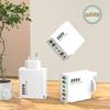 200W Super Fast Charging 6 Port USB C Charger PD3.0 USB C Type C Mobile Phone Charger For iPhone 16 Samsung ipad