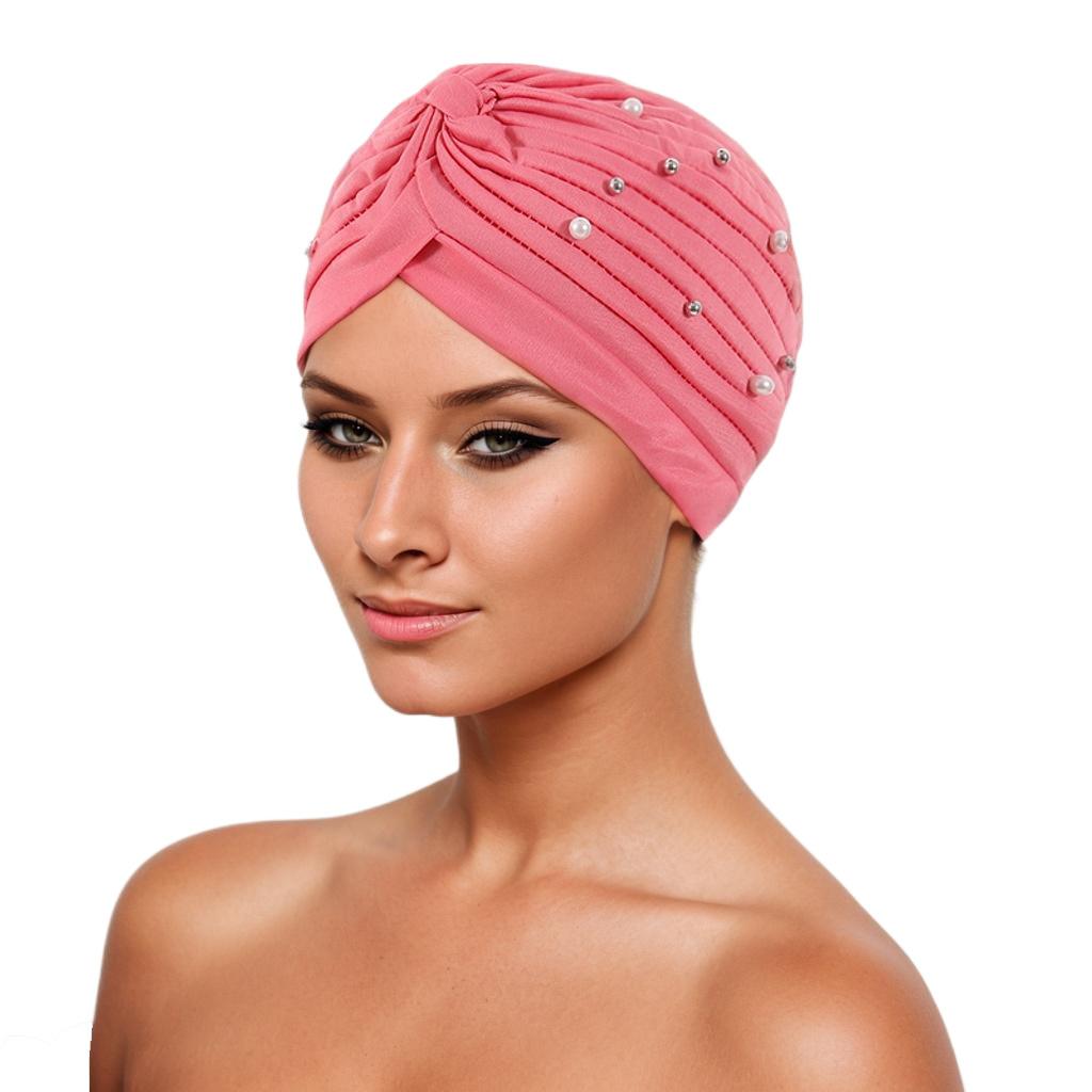 Ethnic Turban Hat Baotou Hat Moon Melon Hat Sleep Cap Chemo Hat Indian Hat