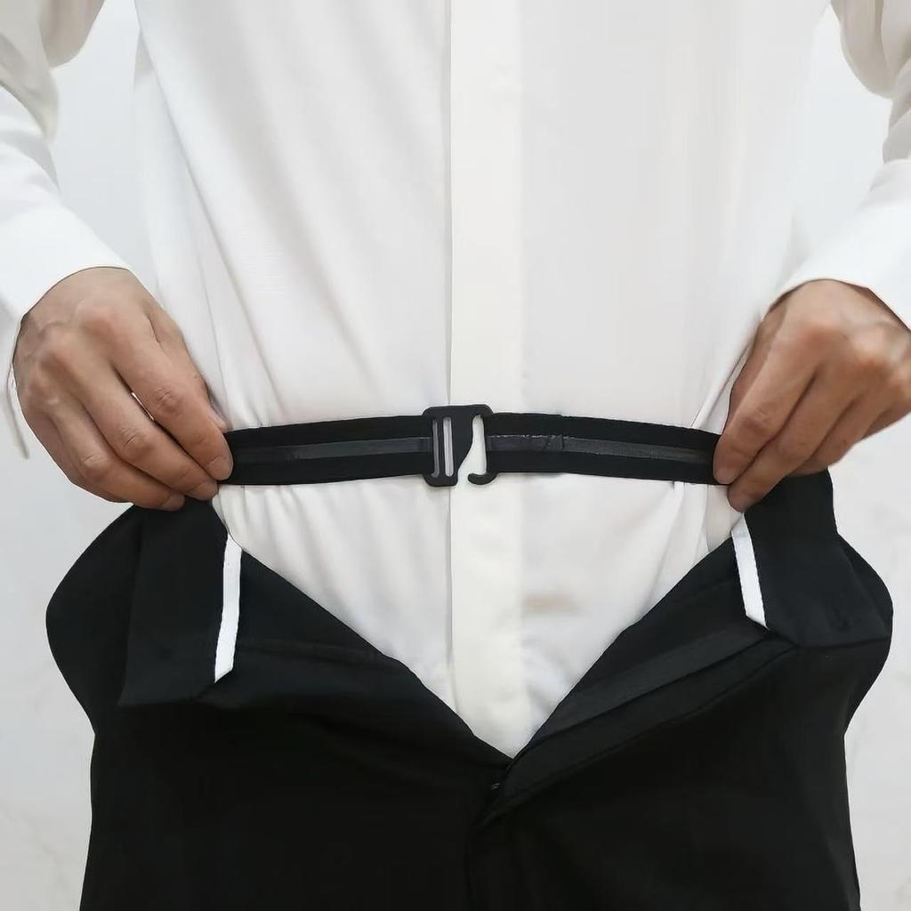 Inner belt, prevents shirt slippage, elastic, sports shirt garter, prevents riding up and slipping down, one-touch belt, golf, men's and women's.