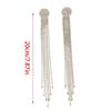 Versatile Rhinestones Long Tassels Earrings Made of Sturdy Alloy Ideal for Fashion Enthusiasts Seeking Stylish Accessories