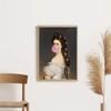 Poster de artă amuzant de epocă Modificat Bubblegum Vintage Lady Art Print Decor urban Pictură pe pânză pentru acasă Camera de zi dormitor fete