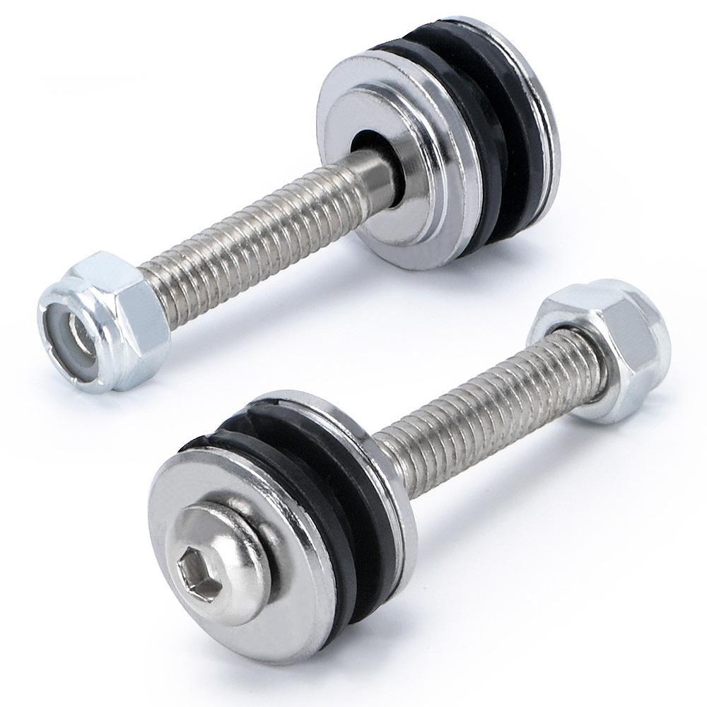 Backrest Luggage Rack Mounting Screws Set For 2004-2022 Harley Sportster XL 883 1200 Forty-Eight Superlow