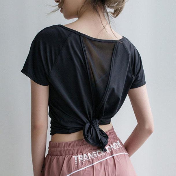 Yoga Clothes, Tops, Women's Loose Fitness Clothes, Quick-drying Clothes, Breathable and Thin Sports Long-sleeved Blouses, Running Thin Fitness Clothes