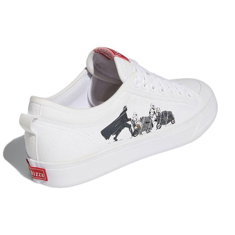 Adidas Star Wars X Nizza Intergalactic Race Unisex Sneakers White Cloud-White Bright-Blue FX8351