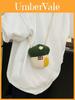 Mushroom Shape Kids Crossbody Bag With Handwoven Wool For Everyday Use