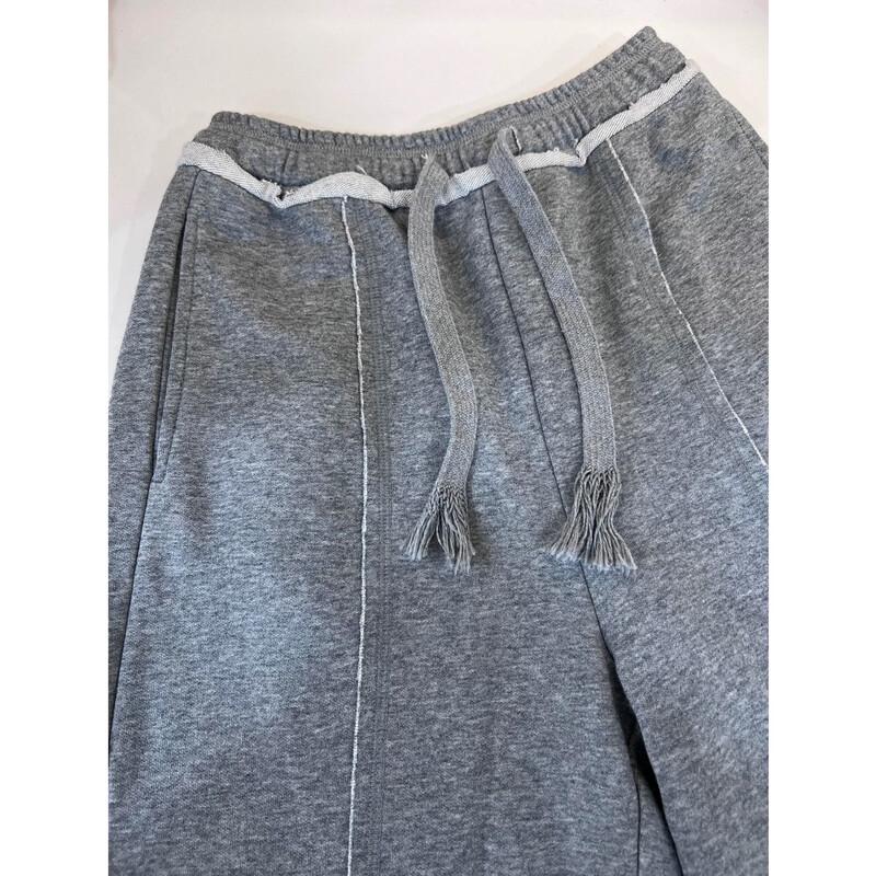 Zose Casual Wide-Leg Cotton Trousers
