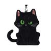 Black Cartoon Cat Hand Towel - Soft and Absorbent for Bathroom and Kitchen