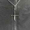 Aragorn Narsil Broken Sword Cosplay Necklace Vintage Punk Choker for Women Men  Accessories  Jewelry Gifts