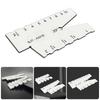 29/30 Degree Stainless Screw Angles Template Gage Thread Gauge Grinding Gage Inspection Tool Angles Measuring Gauge