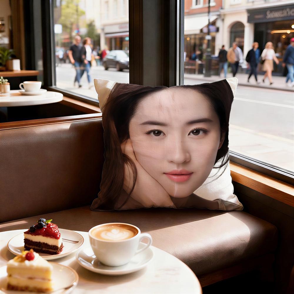 Celebrity Liu Yifei Cushion Cover Decorative Cushion Cushions Covers Cover Sofa X Pillow  Piece X X Pillowcase
