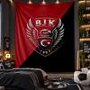 Wandbehang Tapisserie Beşiktaş FC Druckstoff für Wohnzimmer Schlafzimmer Heimdekoration
