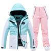 Men's & Women's Winter Ski & Snowboard Suit - Warm, Thickened Jacket and Pants