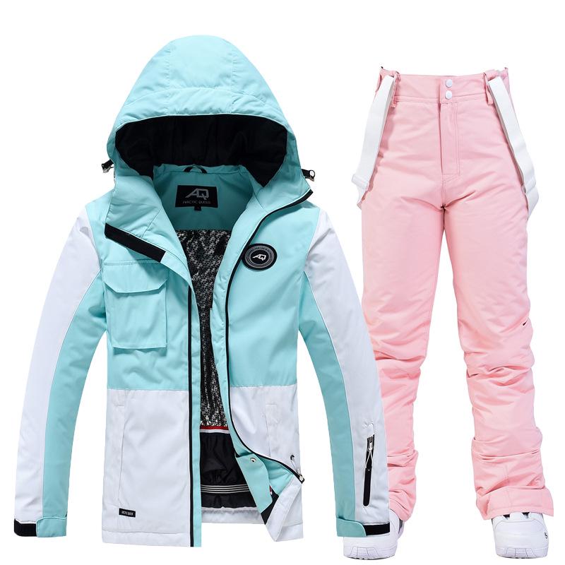 Men's & Women's Winter Ski & Snowboard Suit - Warm, Thickened Jacket and Pants
