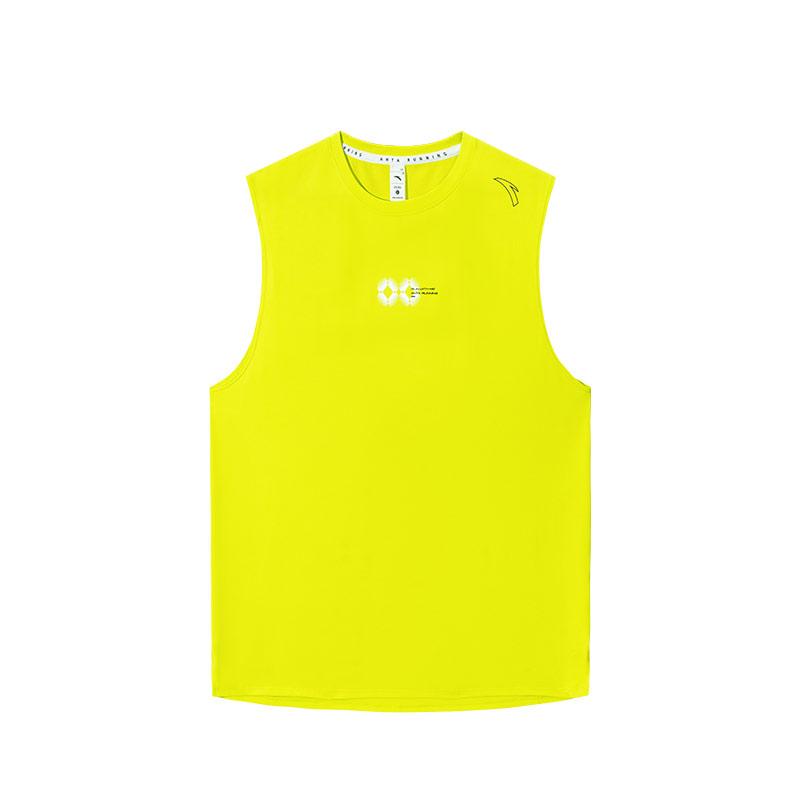 

Anta Running Series Letter Round Neck Breathable Versatile Casual Sleeveless Vest Men tops Legendary-Green 152525106-1 M