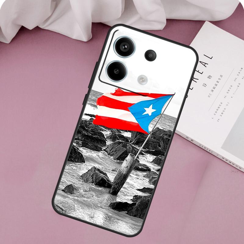 Puerto Rico Flag Case For Xiaomi Redmi Note 14 13 12 11 10 9 15 Pro Plus Redmi 14C 10C 12C 13C 15C 15 Cover