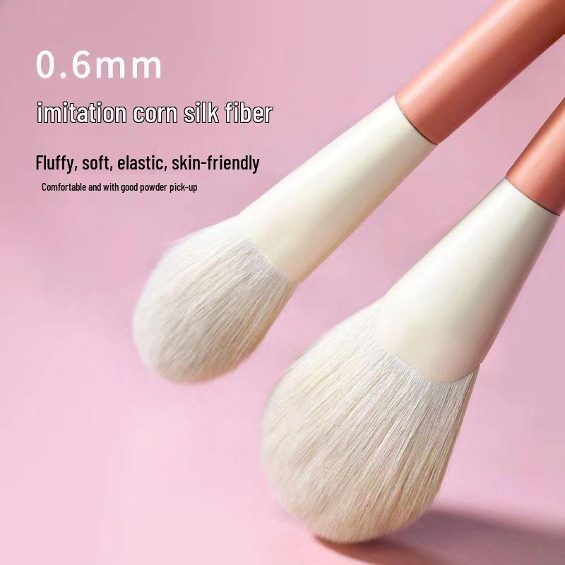 Série Vacances Set de 12 Pinceaux de Maquillage - Pinceaux Super Doux pour Fards à Paupières, Poudre Libre et Débutants