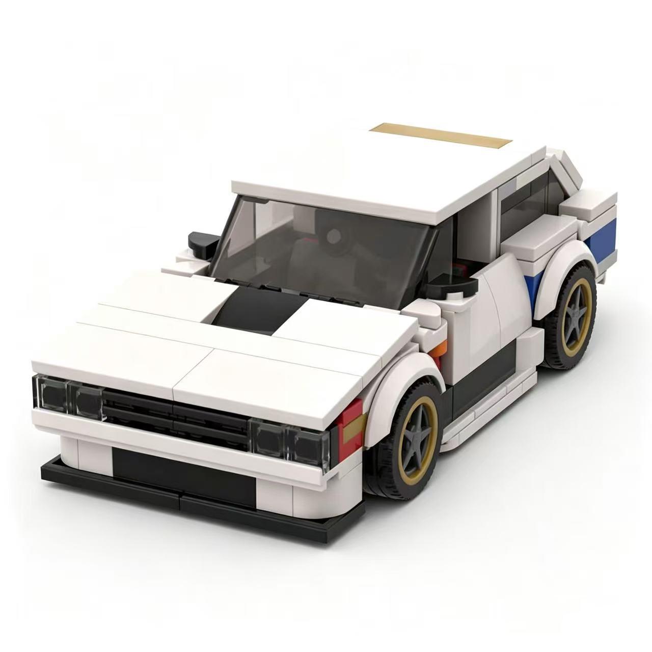 Starry Sky Racing Car Building Blocks - Educational DIY Supercar Model Toy