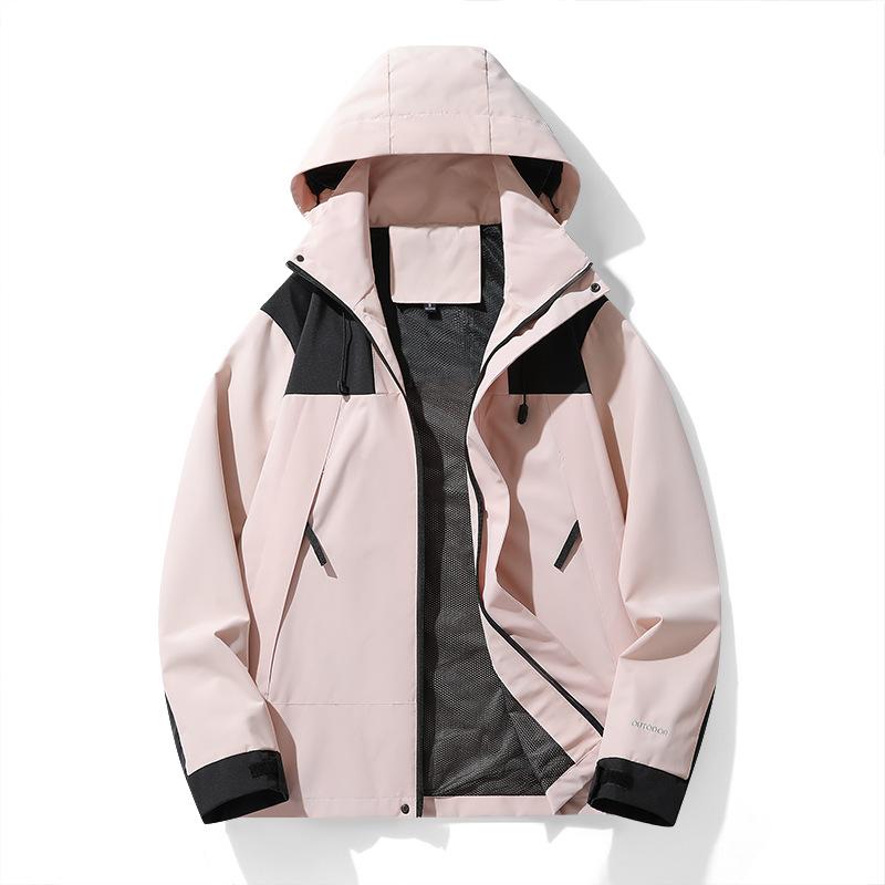 Couple Jacket Single Clothes Men and Women Casual Jacket Spring and Autumn Outdoor Windproof Mountaineering Suit Sports Jacket